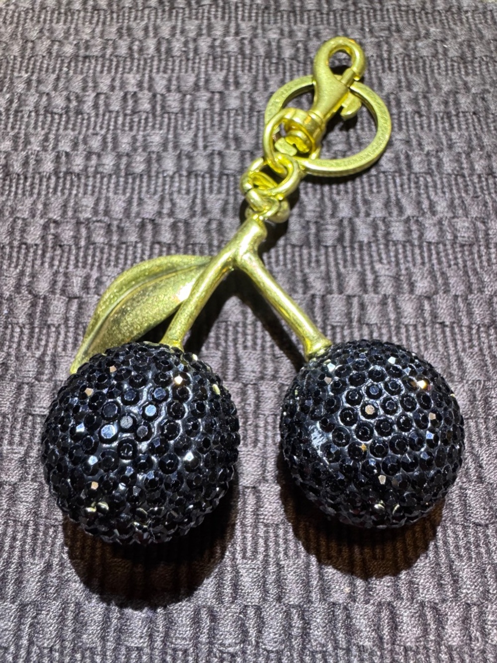 Black Cherries Bag Charm
